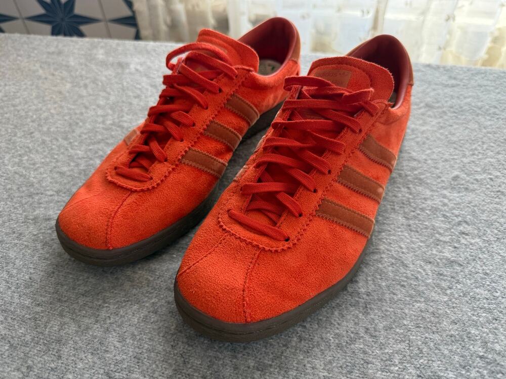 Adidas Tobacco Gruen Orange Suede Sneakers Mens Size 9.5 Womens 10.5 GX6939